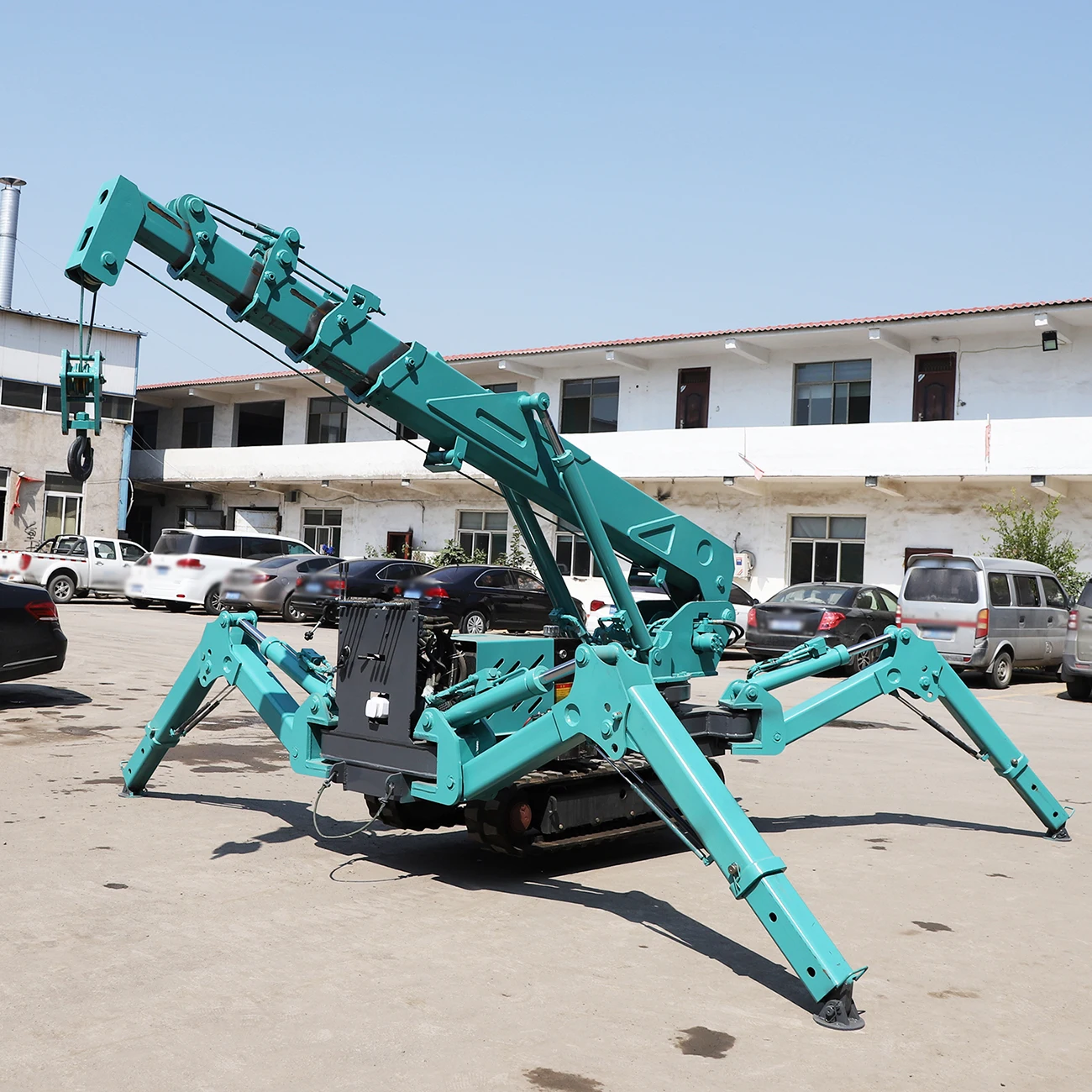 Spider Crane Fly Jib Biggest Spider Crane In Nicaragua