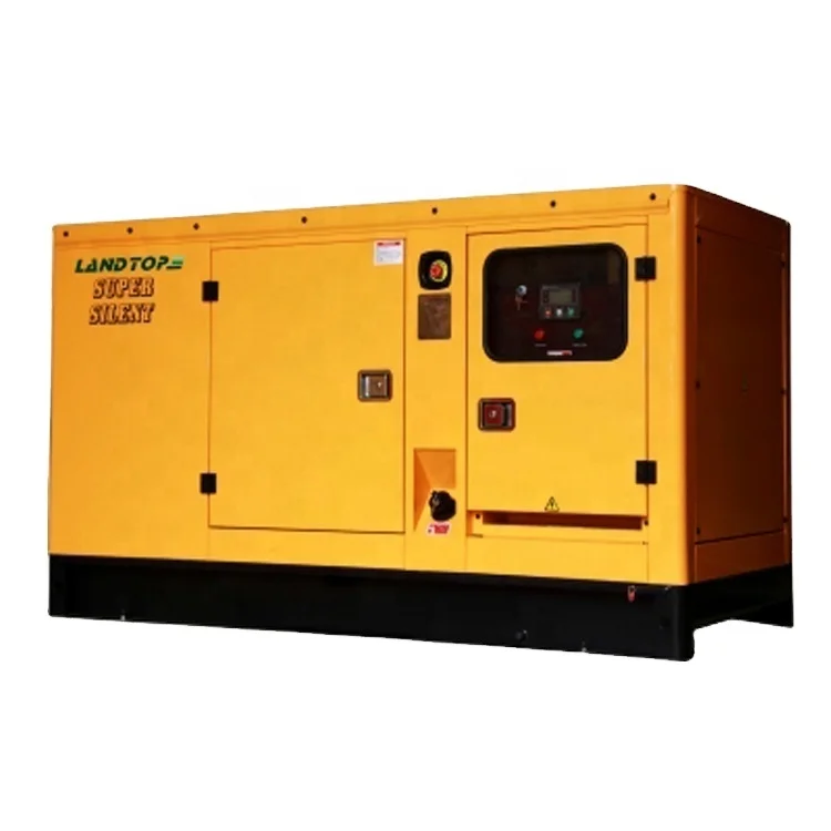LANDTOP super silent 25kva 45kw 50kva diesel generator portable chinese marine diesel generator