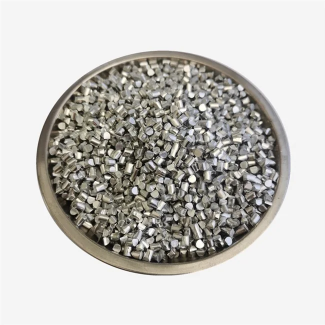 0.5-2.0mm aluminum pellets particles Al Granules for Pipeline dredging