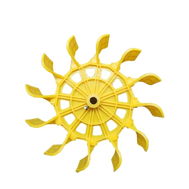 Высококислородная крыльчатка из полиэтилена высокой плотности для рыболовного пруда, весло для сельского хозяйства, колесный аэратор, колесо для воды, крыльчатка