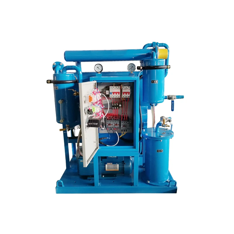 
removable motor engine oil hydraulic lube transformer oil purification machine dirty oil purifier cleaning equipment 