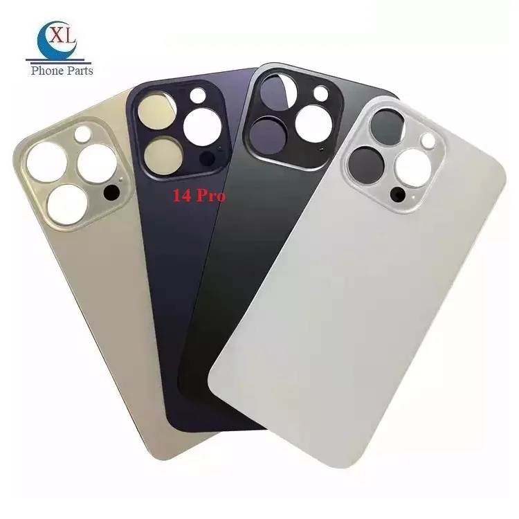 Factory Supplier Back Battery Door Glass For Iphone 14 14 Plus 14 Pro 14pro Max 13 12 11 Pro Rear Glass Cover Replacement Parts