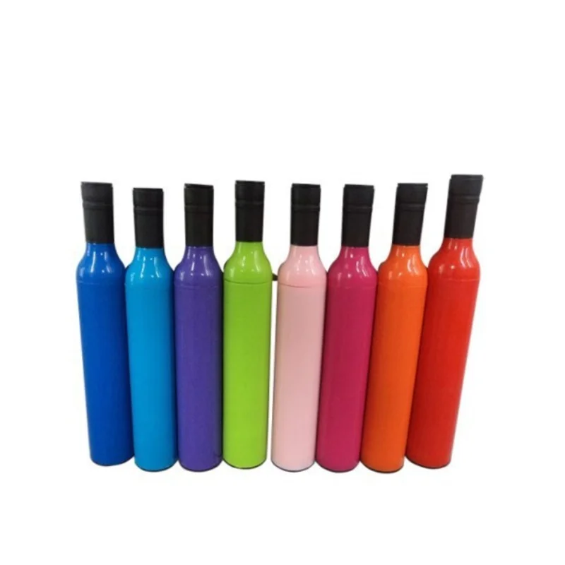 
Wholesales Custom Logo Printing Colourful Wine Umbrella Bottle Umbrella Designs 