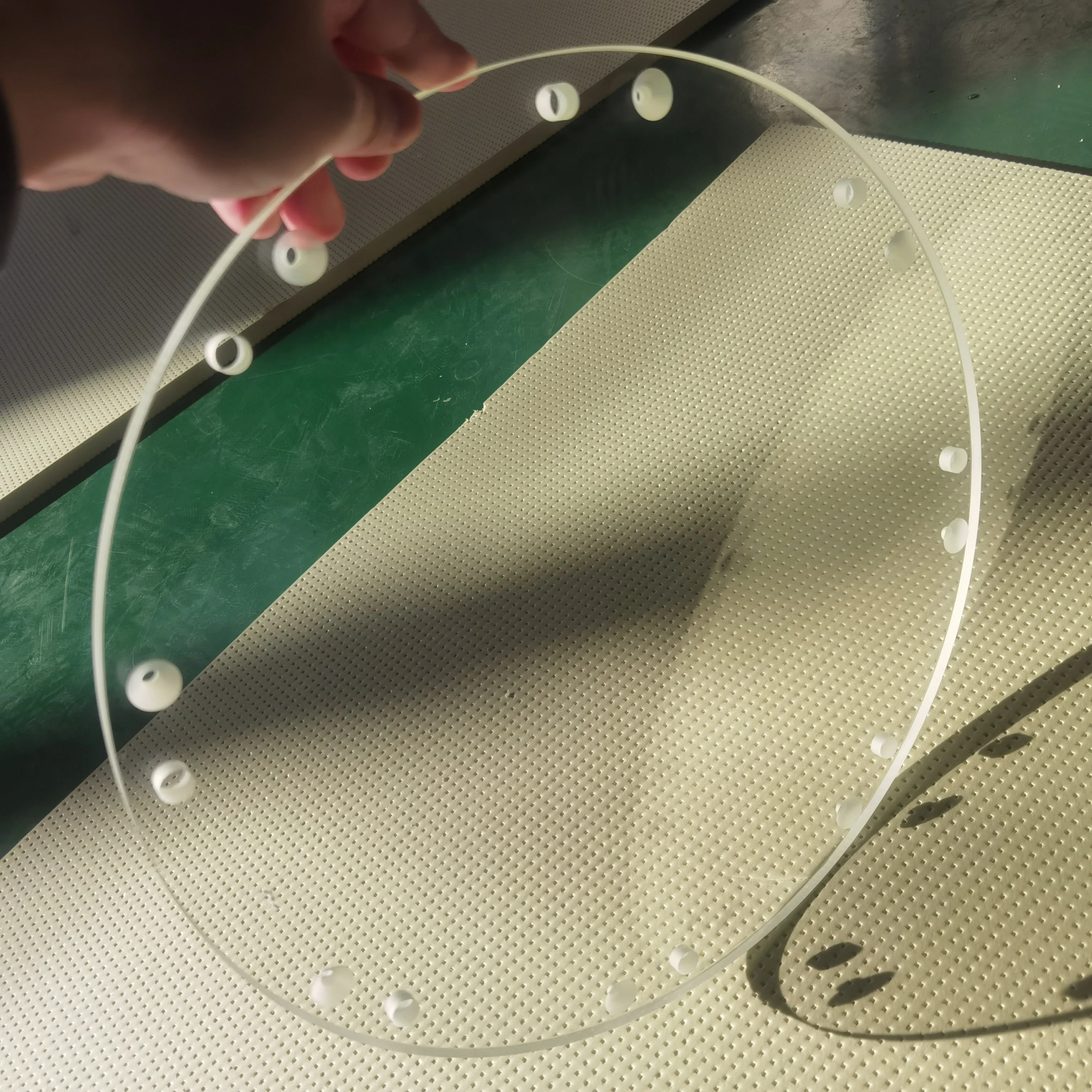 Factory Price 5mm 4mm Customized Size Heat Proof Borosilicate 3.3  Glass Panel  Sheet for Oven Door