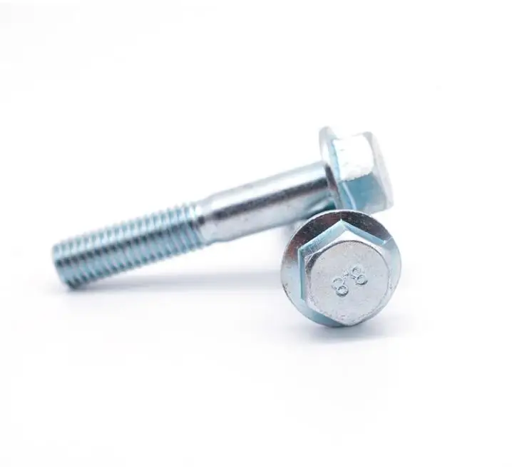 
M16 M14 Din6921 Iso 4162 Black Oxide Carbon Steel Bolts Thunder Bolt Hexagon Flange Masonry Anchor 