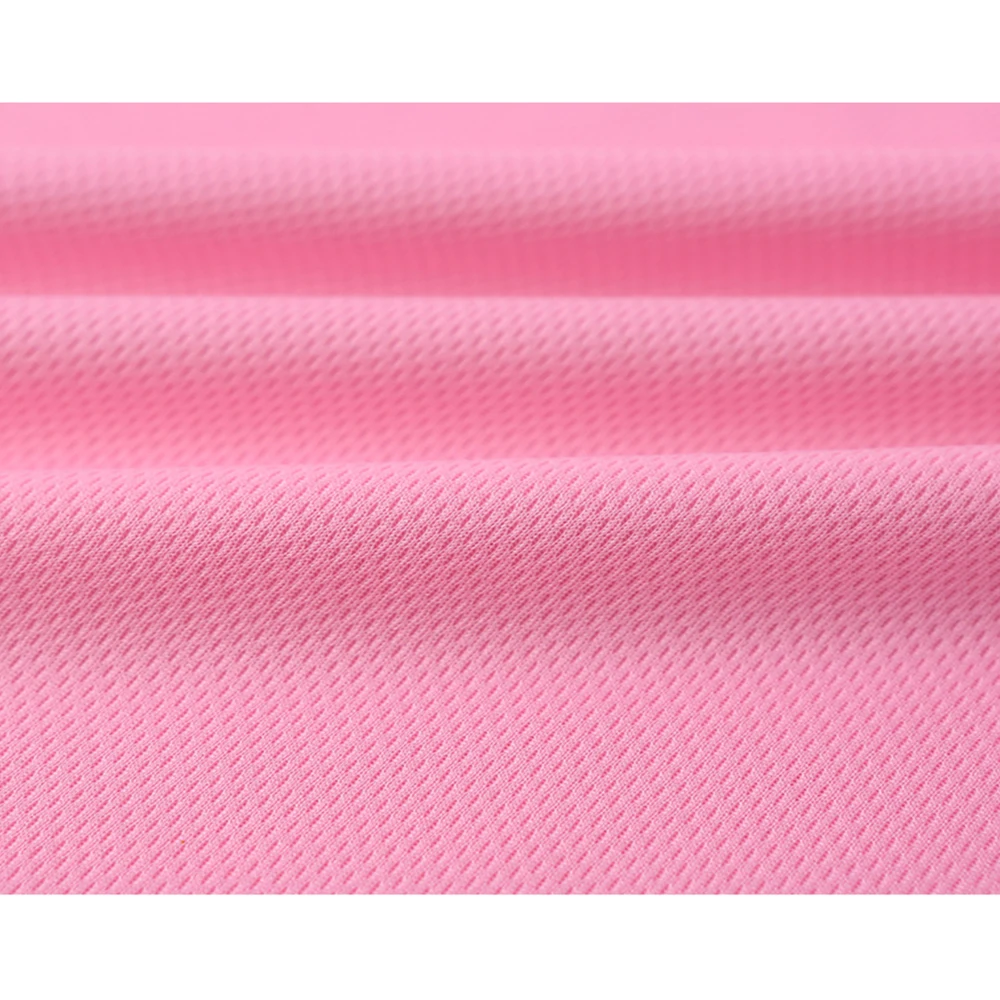 Summer Hot Sale 100% Polyester Dry Fit Fabric Eyelet Bird Eye Mesh Fabric For Sports Wear