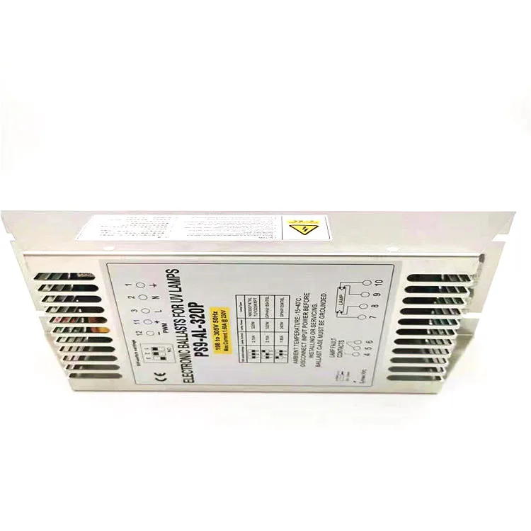 320W electronic ballast for amalgam uv germicidal lamp 254nm