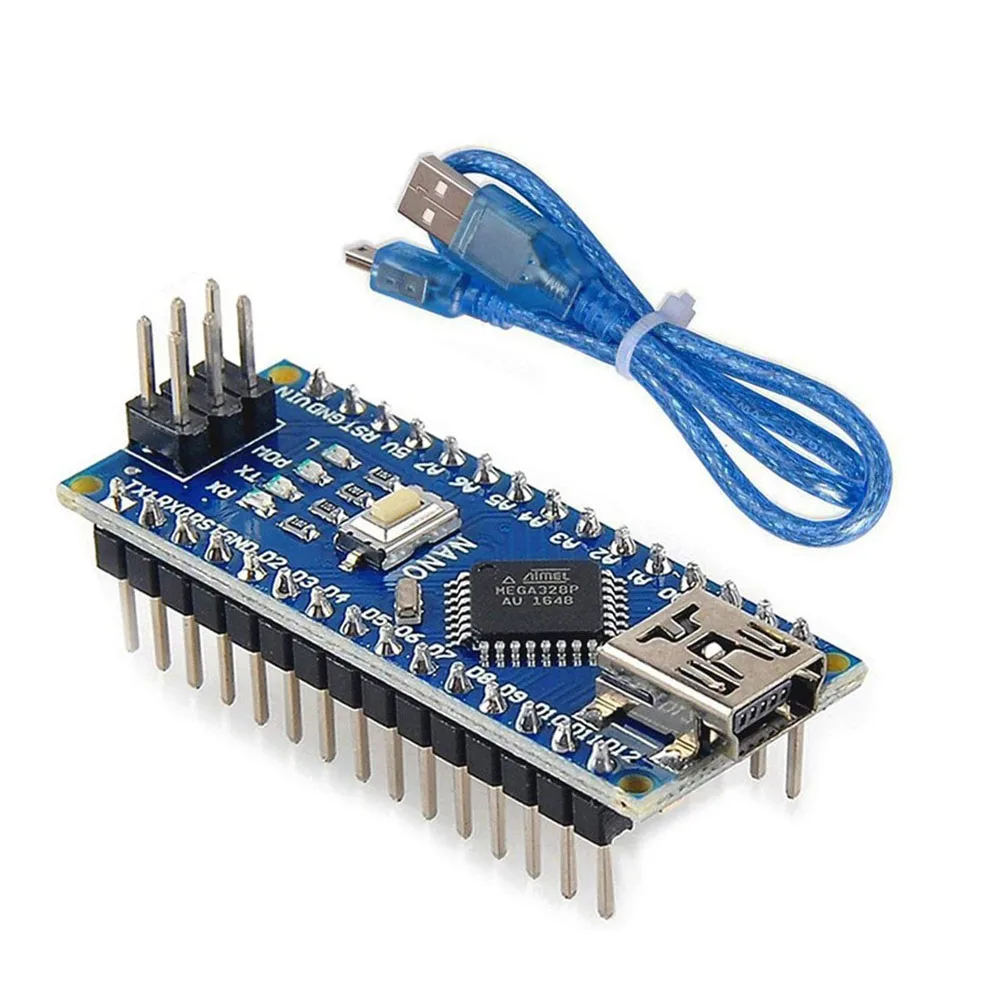 Mini Nano V3.0 ATmega328P Microcontroller Board w/USB Cable For Ar duino