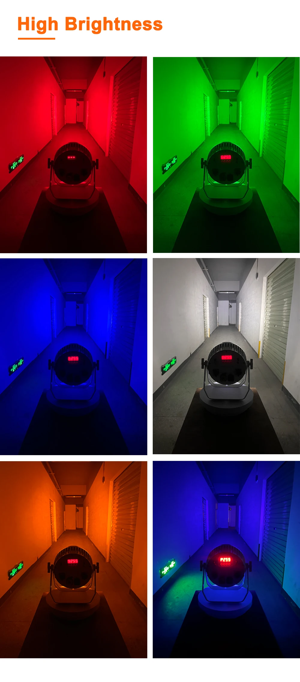 Waterproof IP65 12x18W RGBWAUV 6 in 1 stage rechargeable battery powered wireless wifi DMX par uplight can LED battery par light