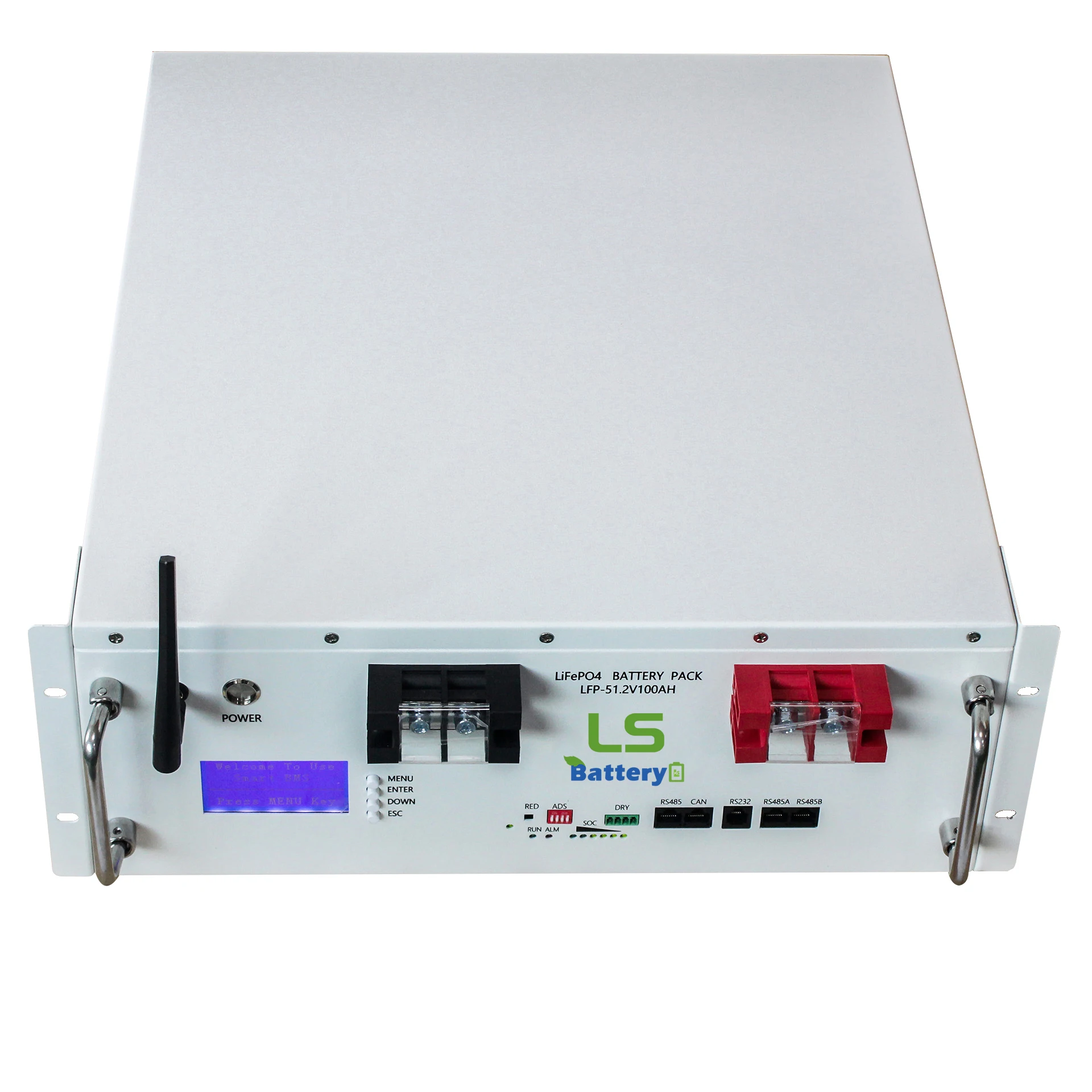 Server Rack power bank DIY Energy Storage system batteries battery cases with 48V 16S 280Ah 304Ah 48V LiFePO4 Battery packs