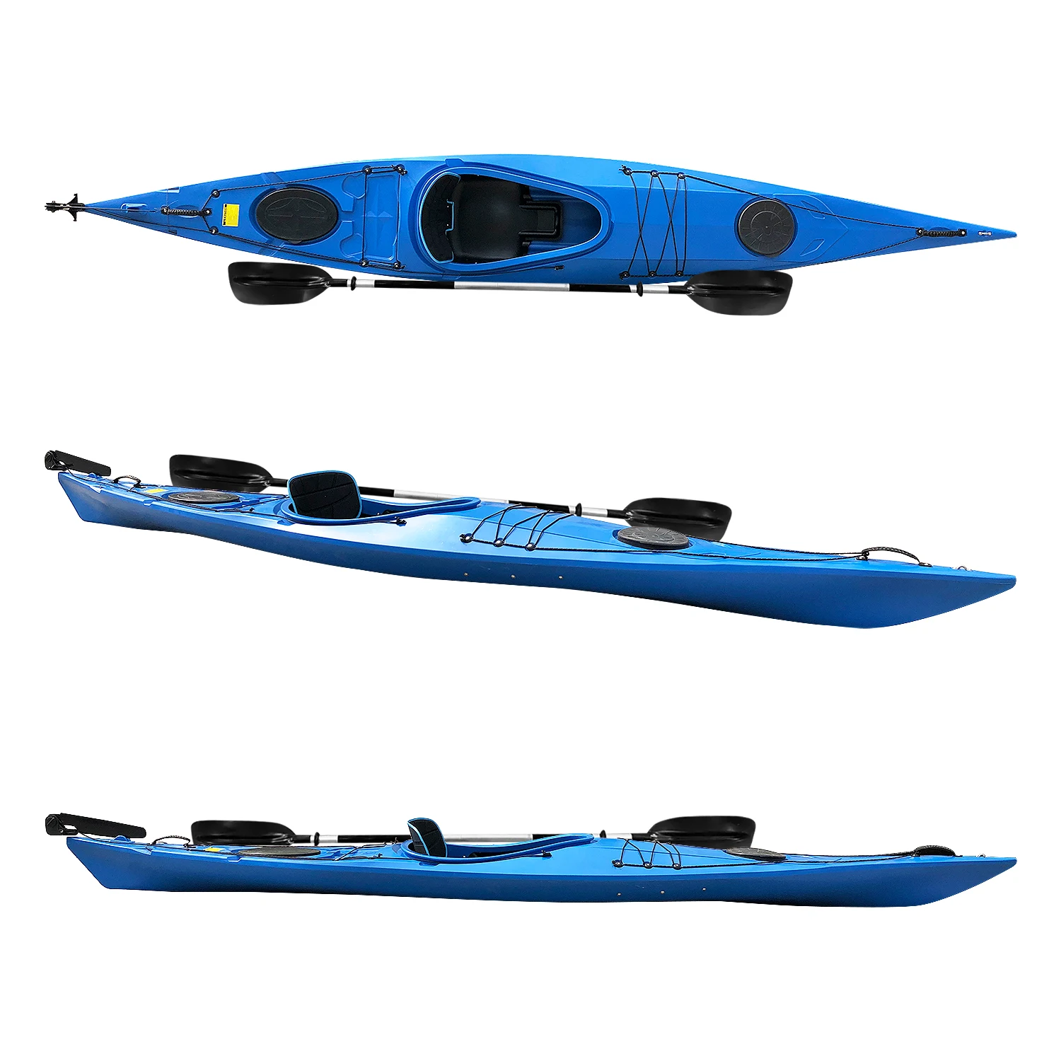 Каяк для рыбалки TOLEE, одноморский тандемный рыболовный Каяк, педаль руля, быстрая стабильность, сидячий в океане, 15 футов