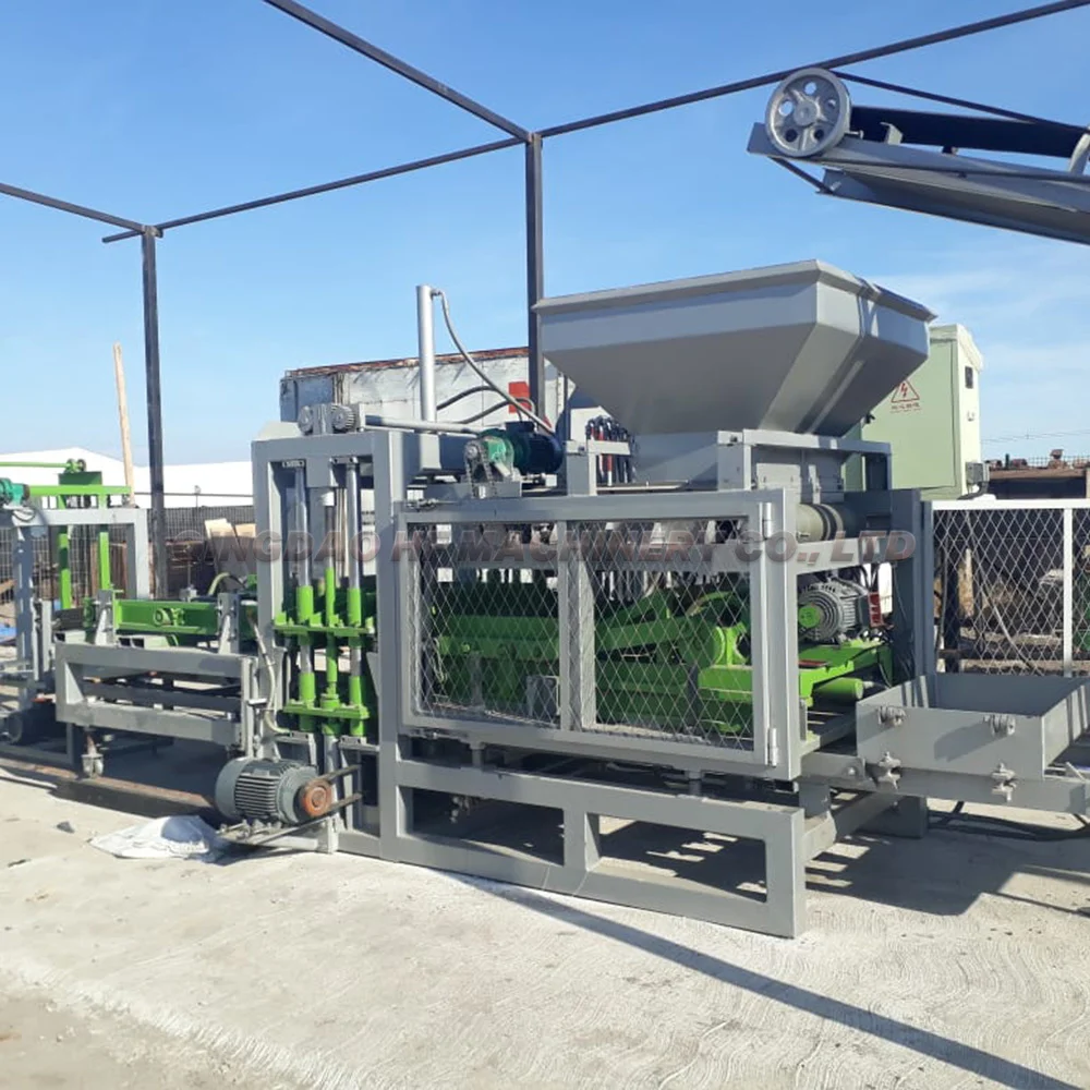 QT4-16 Building Material Hydraulic Concrete Block Machine Cement Interlock Block Molding Machine