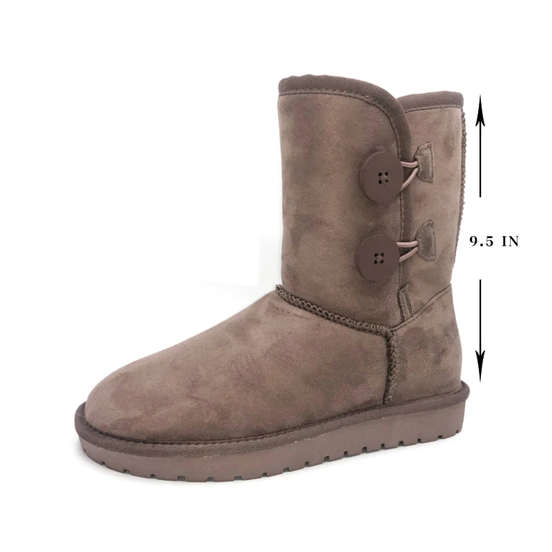 wholesale high quality  Classical  Simple Style Sweet Snow Winter Boots Women Design Antiskid Winter Snow Boots