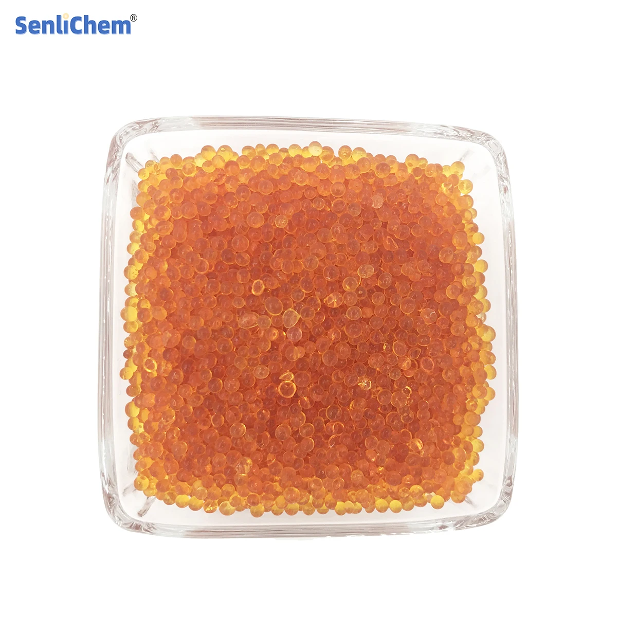 2~4mm Orange Silica Gel for Adsorbents, moisture repellents and catalyst carriers
