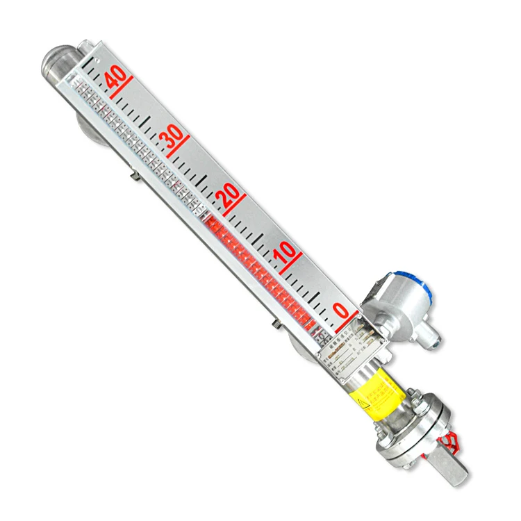 High temperature stainless steel water fuel tank magnetic float level gauge