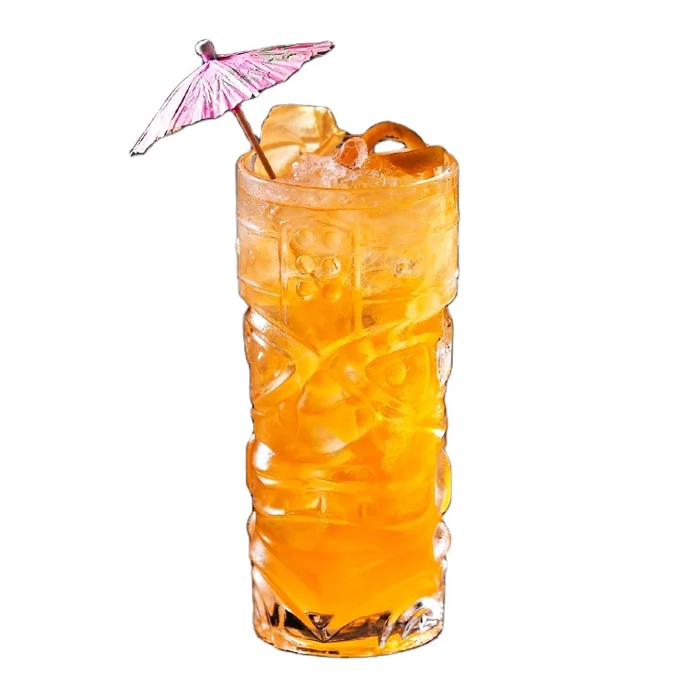 Прозрачный гримас сок гавайский коктейль зомби стеклянные кружки