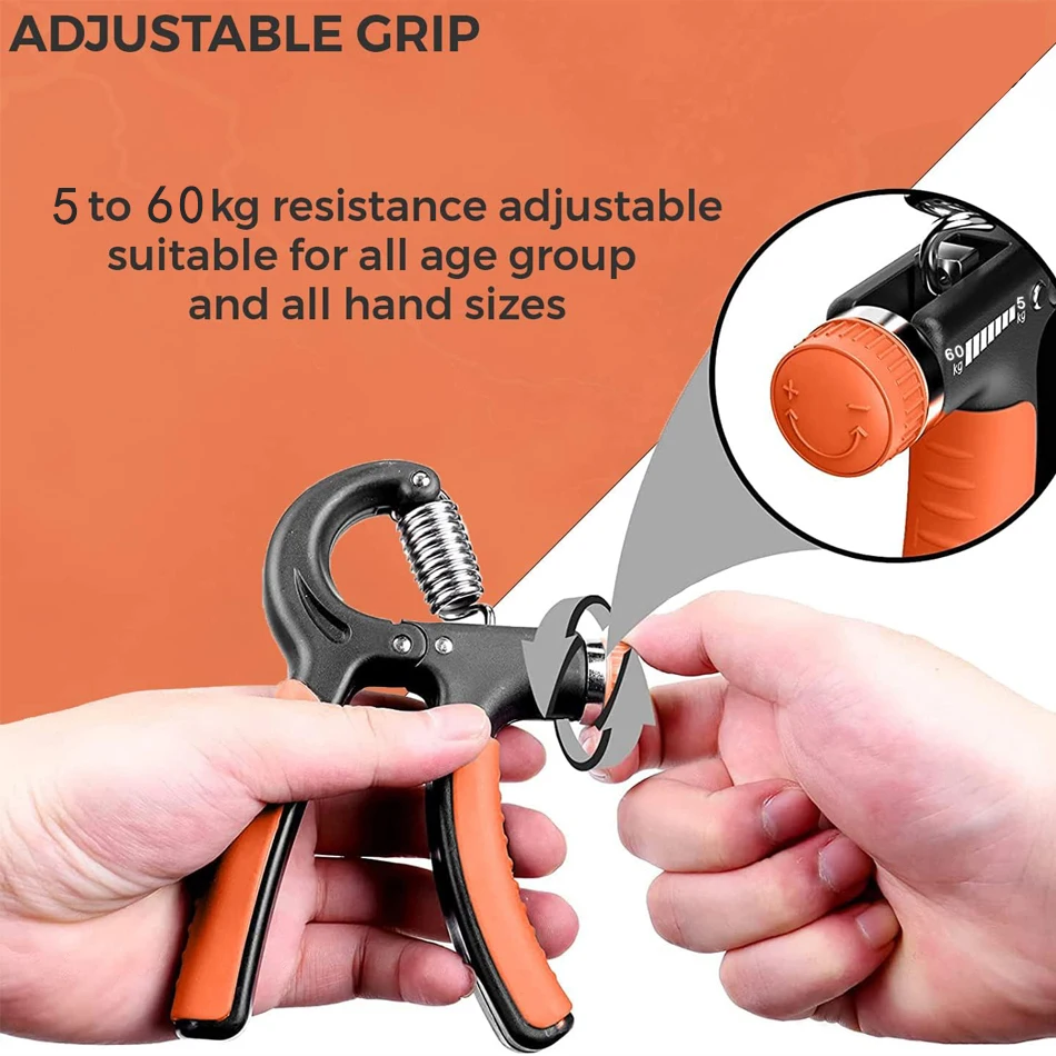 Hand Grips Strengthener Men and Women Arm Spring Finger Massager Expander Hand Exercise Gym Fitness Training Wrist Gripper