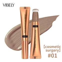 Многофункциональный маркер для контурирования жидких румян водонепроницаемый Осветляющий консилер Мерцающая ручка для макияжа лица