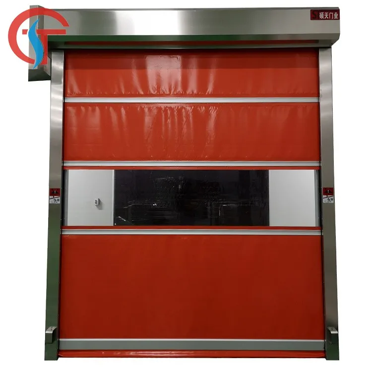 Good Price Automatic High Speed Roller Shutter Interior Door For Warehouse