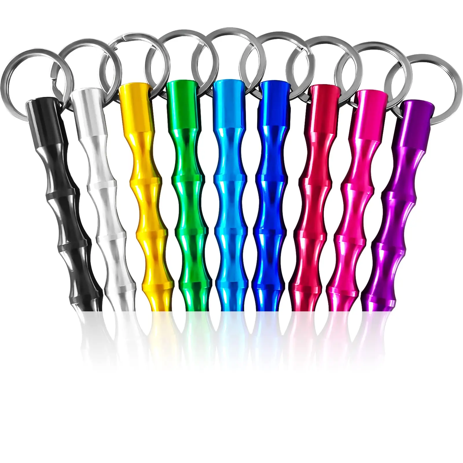 in stock woman safety self defense accessories products self defense keychain set