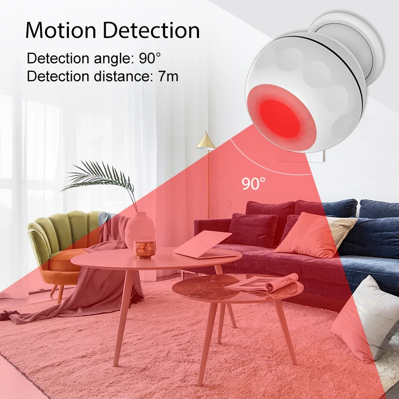  Датчик движения Z-wave мультидатчик обнаружение света и