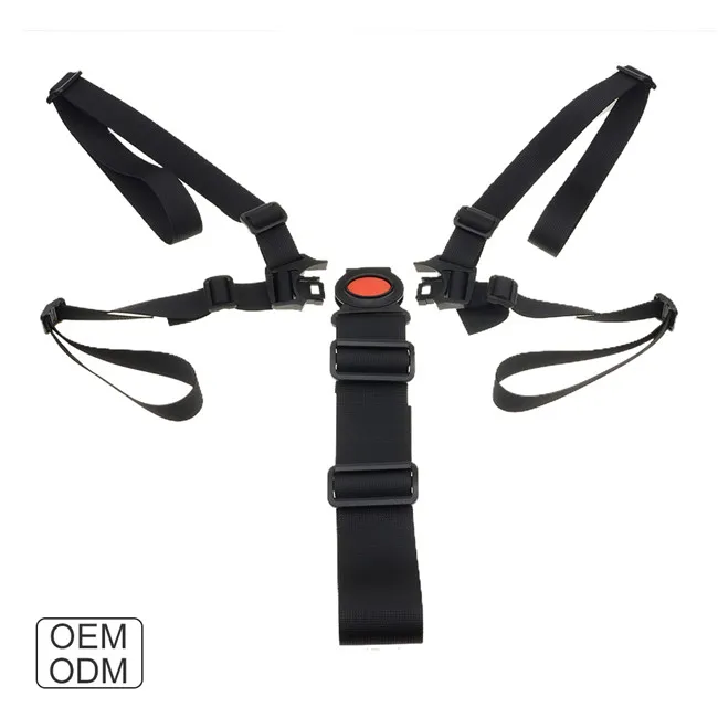 Индивидуальные коляска автокресло безопасности с поясом для маленьких детей безопасный ремень для всего тела 5 баллов детский стульчик для кормления со страховочные ремни