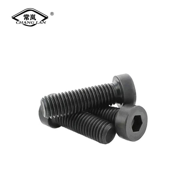 DIN 912 Professional Production High Quality Fastener Carbon Steel Grade 4.8 Black Zinc M6 Allen Bolt