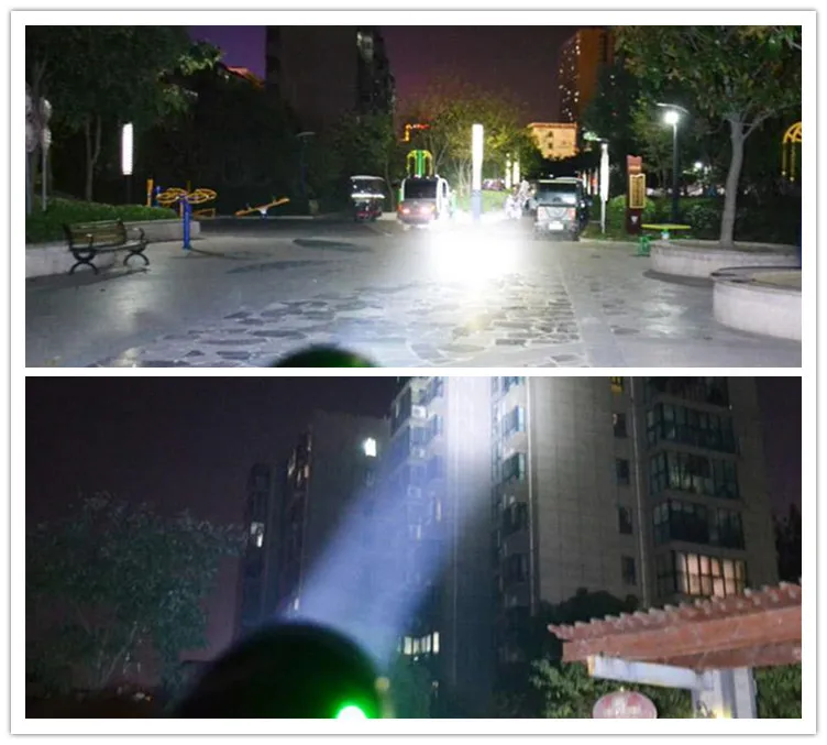 More Powerful 3*18650 Battery 5Modes Dimming Led Torchlight Long Range Ultra Bright USB Rechargeable T40 Tactical Led Flashlight