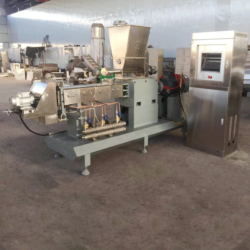 DSE70 dry type twin screw extruder machine for food machine and feed machine