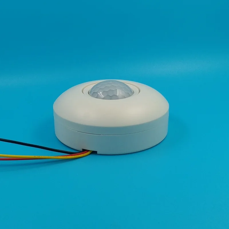
3 line round ceiling pir sensor body motion induction switch infrared ambient light indoor electronic module PIR 