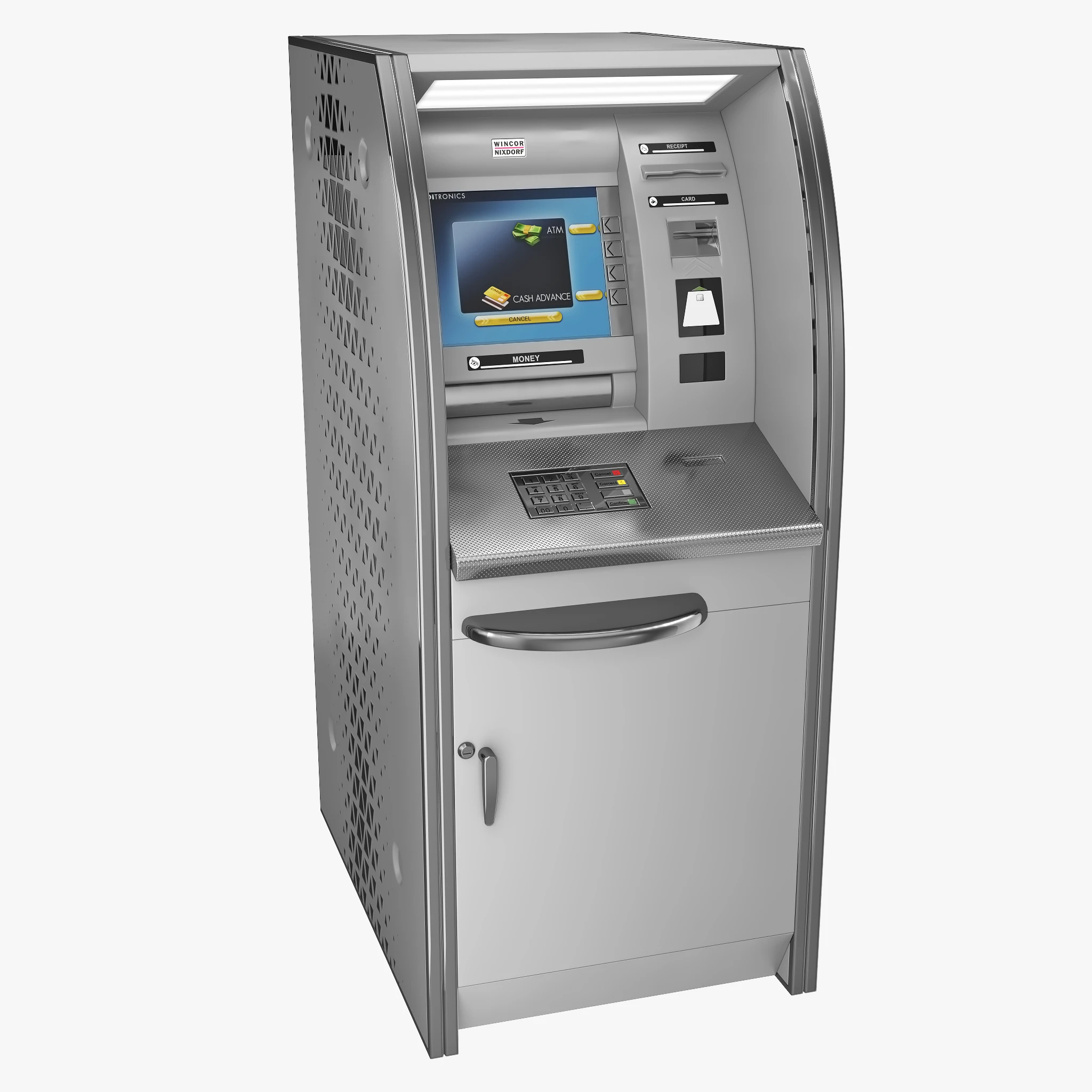 OEM Touch screen self service ATM machine coin bill acceptor pay kiosk