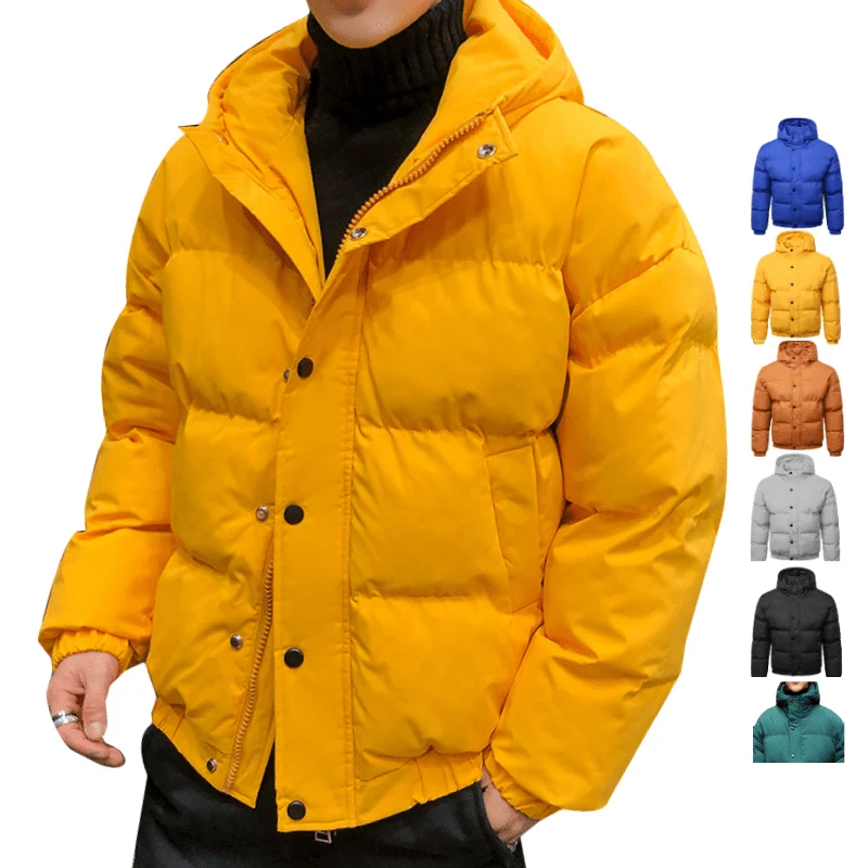  Pufferjacket изготовленным на заказ логосом Мужская модная куртка-пуховик с хлопковой подкладкой для мальчиков зимняя куртка