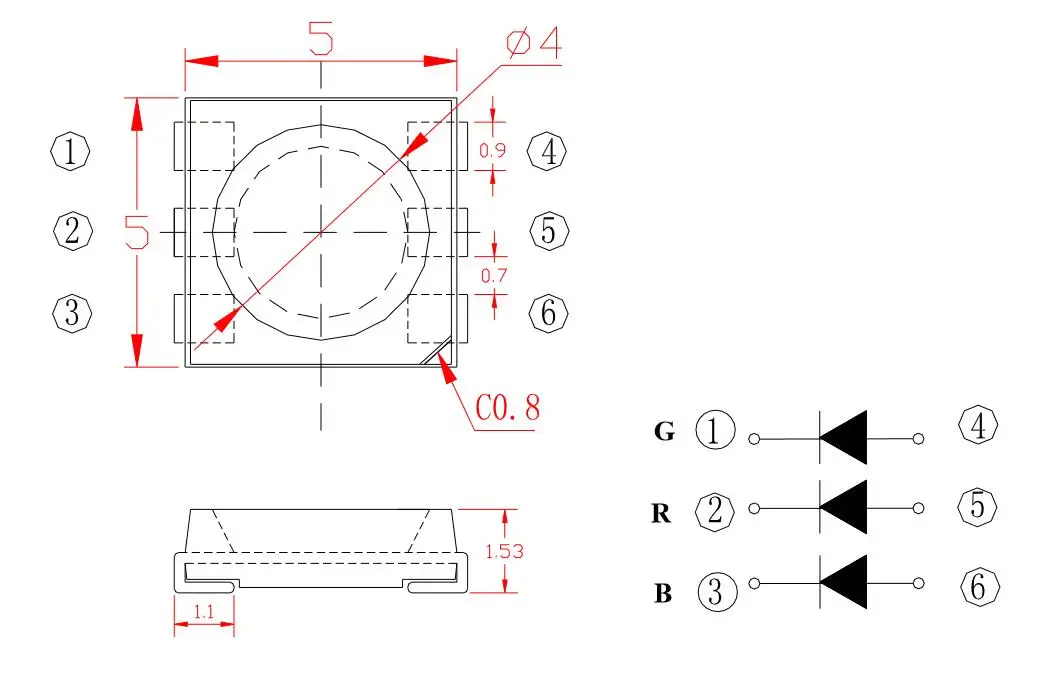 5in1 RGBWW flexible led strip tape smd 5050 60leds/m DC24V led strip light RGBCCT led light strip