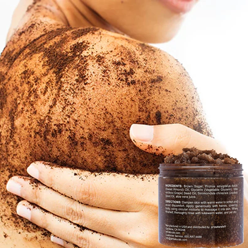 oem organic black skin lightening sugar scrub,woman nourishing exfoliating face scrub,private label whitening body scrub
