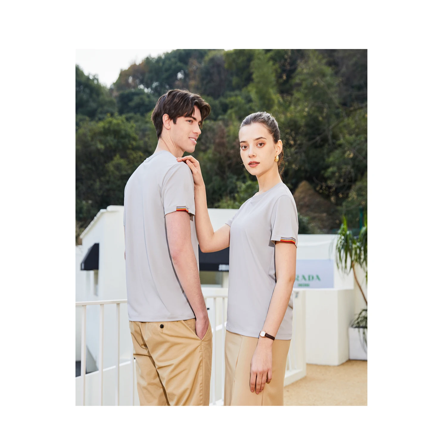 Custom logo embroidered label Apparel Man O-Neck T-Shirt Blank Organic Cotton T Shirt Mens T Shirt Wholesale Clothing Supplier