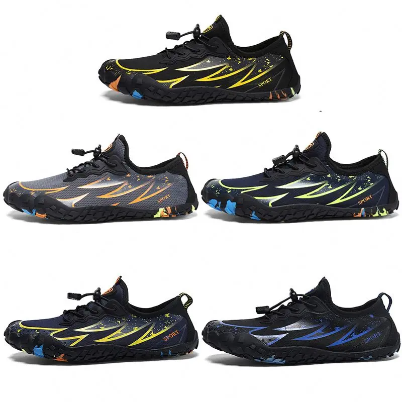 Barefoot Shoes Gym Black Rubber Sheet Xeros Man Plastic Shoe Lasts Aqua Socks Quick-Dry Yoga Training Leder Ecofriendly Deadlift