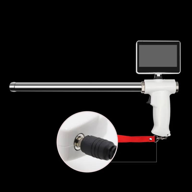 Farm Digital Ai Gun Artificial Insemination Cow Gun With Camera Ai Gun Artificial Insemination For Goat