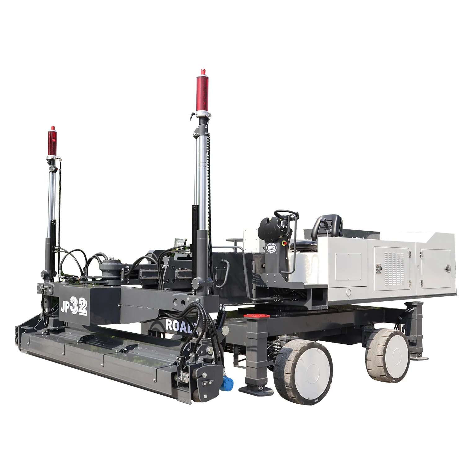 ROADWAY Boom Type Concrete Laser Screed Concrete Flooring Leveling Machine For Sale