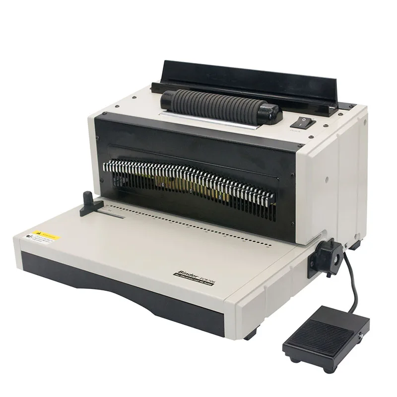 SG-EC8706 A4 Размер Автоматическая связующего блокообрабатывающая машина спиралью