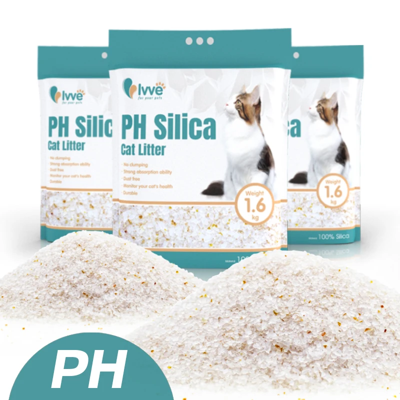 New Pet Products Premium Eco-Friendly Best Clean OEM Crystal Cat Litter Silica Gel Crystal PH Cat Litter