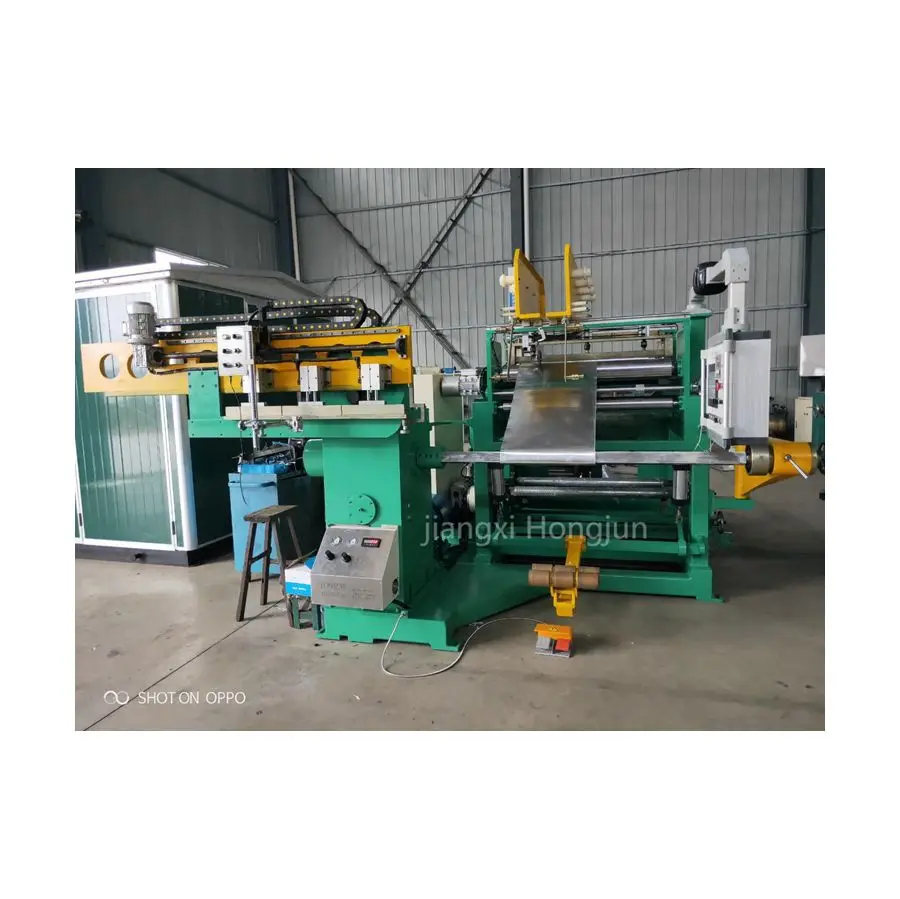 
BRJ-800-1 Attractive Price Transformer Electric Tension CNC Mono-layer Low Voltage Coil Foil Winding Machine 