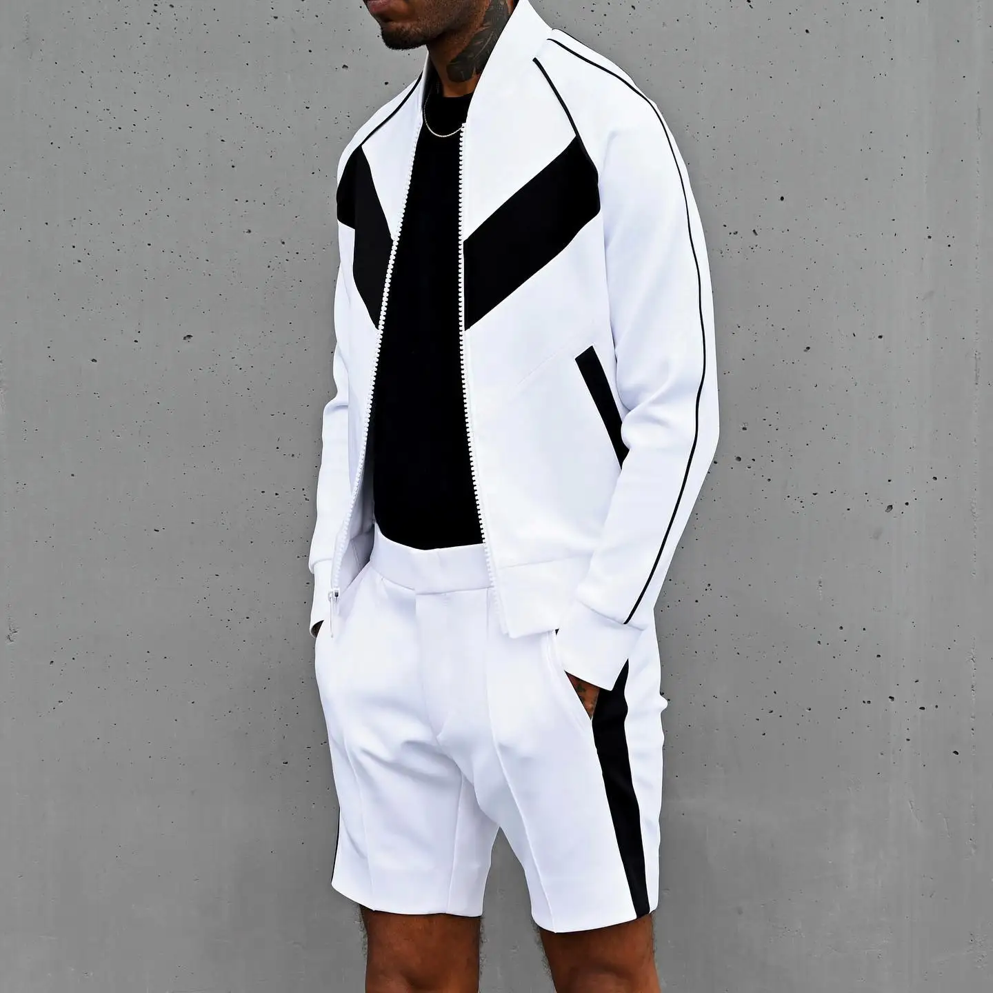 Bespoke Tracksuit Breathable Latest Design Custom Track Suit High Quality Sports Track Suit For Men