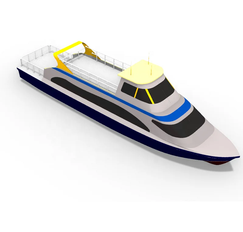 Grandsea 70-местный пассажирский катер из стекловолокна паром Экипаж транспортировочный