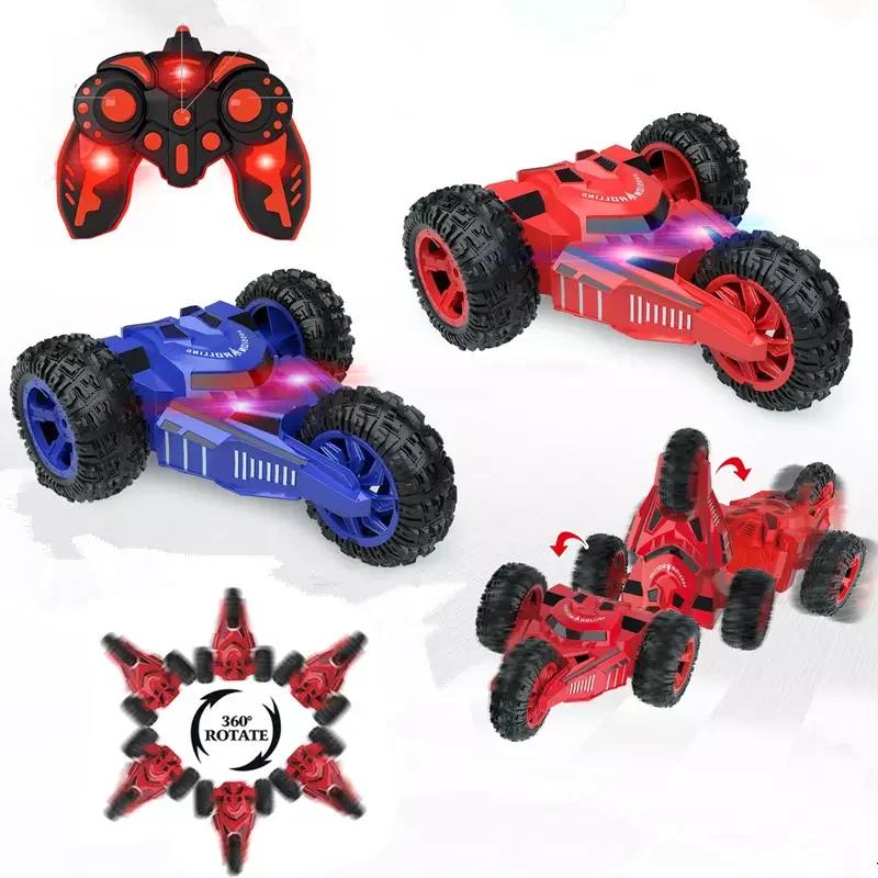 Hot Sale 3WD Double Side Stunt One Key Transform Vehicle Monster Rock Crawler Car