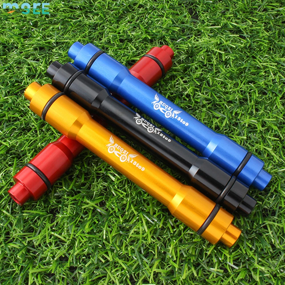 SeeMore 15 to 9mm Road Bike Bicycle Front Wheel Quick Release Thru Axle Hub QR Adapter