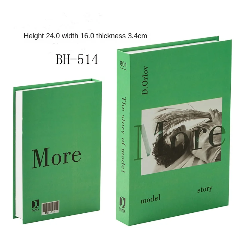 RS1138-2 Custom Modern Luxury Brands Household Decorative Books Art-Themed Paper Books for Home Decor