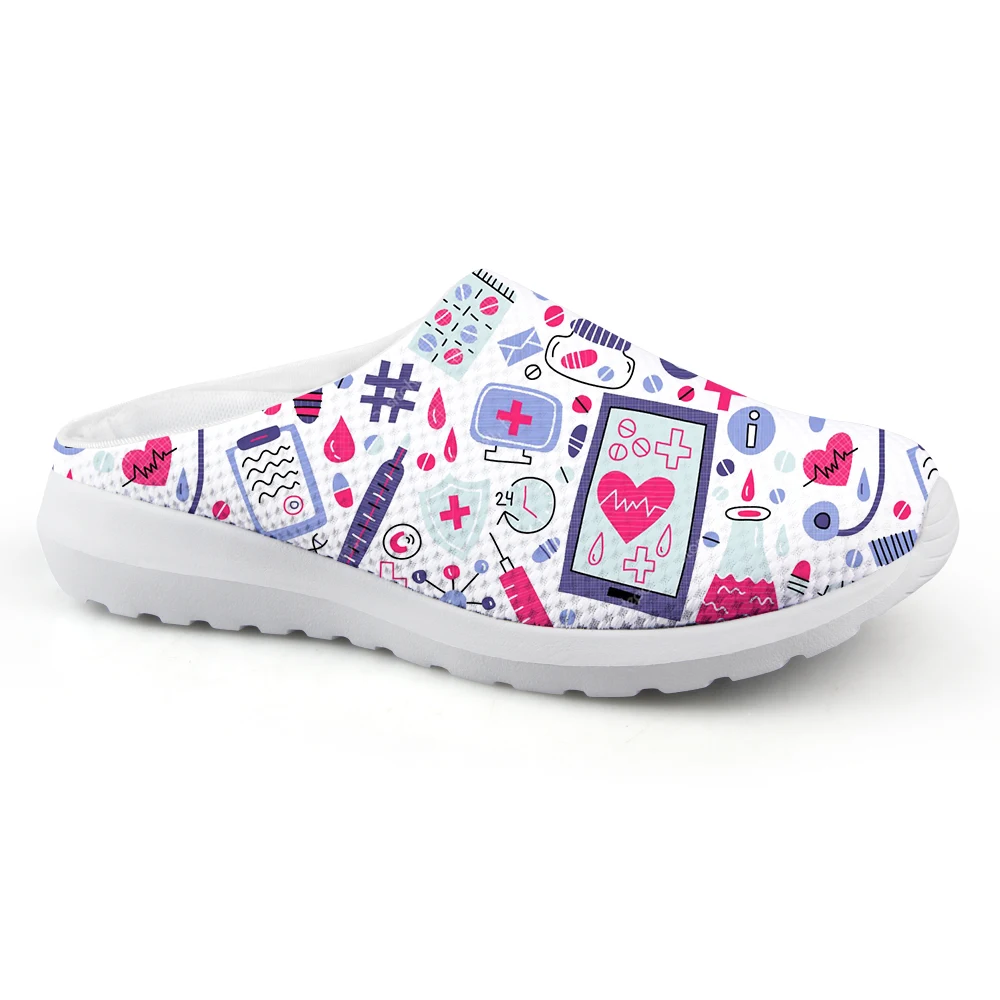 Медицинские принадлежности для кормления, индивидуальная печать, сабо, Прямая поставка, Нескользящие женские сабо, высококачественные мягкие медицинские сабо