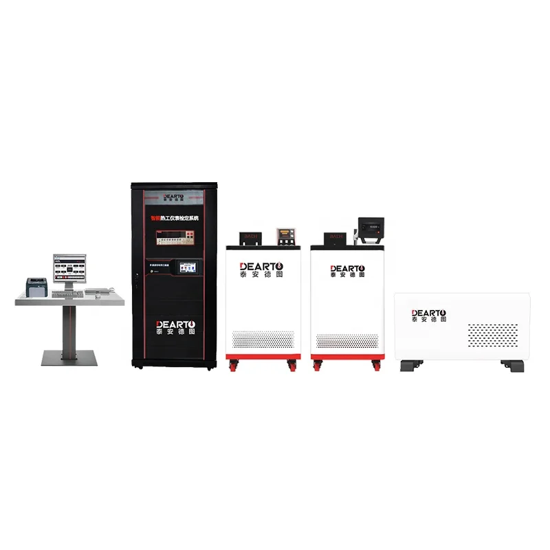 Automatic test system of verification calibration thermocouple TC and thermal resistance RTD