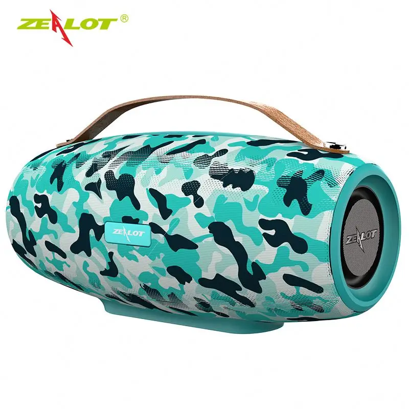 Лидер продаж Amazon беспроводной bluetooth-динамик ZEALOT S27 сабвуфер карта большой уличный