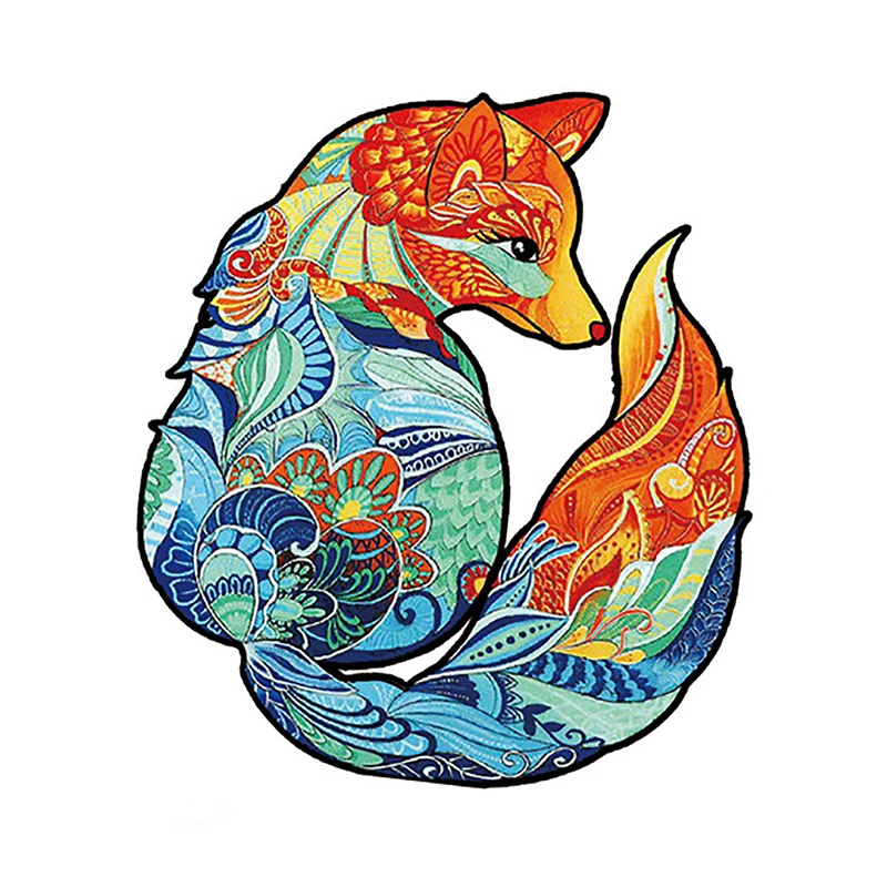 Small size diy 3d wooden puzzle for adult painting 3d wooden puzzle animals tory wooden pattern blocks animals jigsaw puzzle